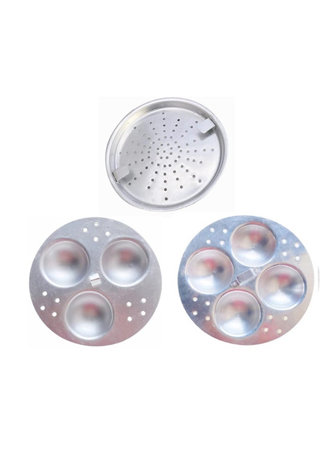 TAJ 7 Pit Idly Pot Steamer Silver 20cm  - Image 2