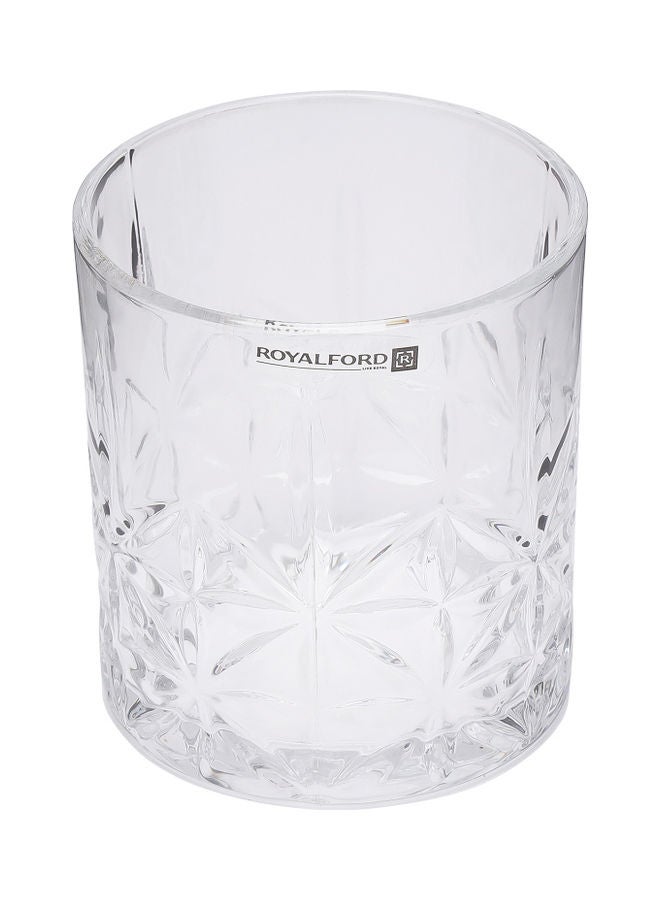 Royalford 3 Pieces Glass Tumbler Set 320Ml 28X7.3X9.5Cm Transparent Clear  - Image 2