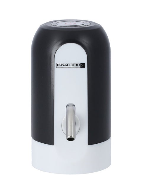Royalford Automatic Water Dispenser, One-Touch Button Water, RF10474 1200mAh Powerful Battery Rechargeable with USB Cable No Water Leakage Rust-Proof, Stainless Steel Pipe MULTICOLOR 13cm