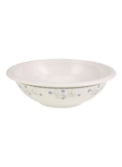 Royalford Royalford Melamine Ware Serving Bowl with Lid, RF10614 10" Portable, Lightweight Bowl for Serving Breakfast, Lunch, Dinner, Dessert, Rice WHITE 10inch  - Image 3