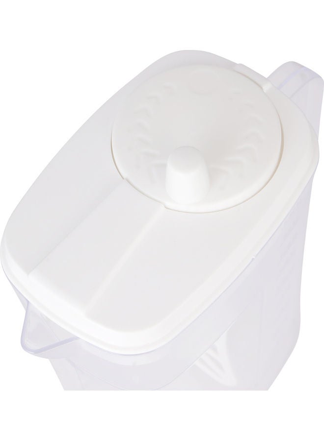 Royalford - Mixer Jug Water Jug With Unique Mixing Wand Quick And Easy Polystyrene Mixer Jug For Mixing Juices Clear 2.25Liters - Image 1