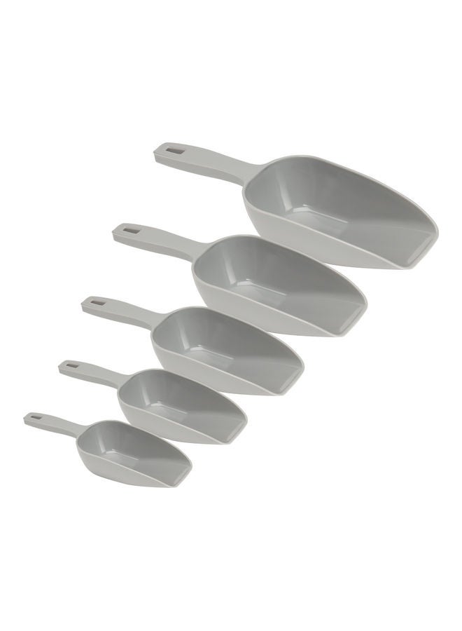 Royalford Royalford Measuring Spoon Set- RF10892 Pack of 5 Premium-Quality Plastic Measuring Set Perfect for All Kitchen, Baking and Cooking Needs Assorted color - Image 4