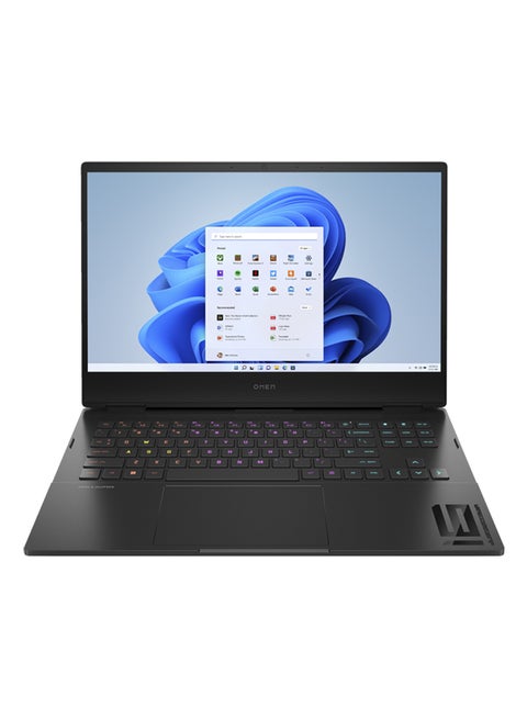 Omen 16-k0003nx Gaming Laptop With 16.1-Inch Display, Core i7-12700H Processor/32GB RAM/1TB SSD/8GB NVIDIA GeForce RTX 3070 Ti Graphics Card/Windows 11 Arabic Black