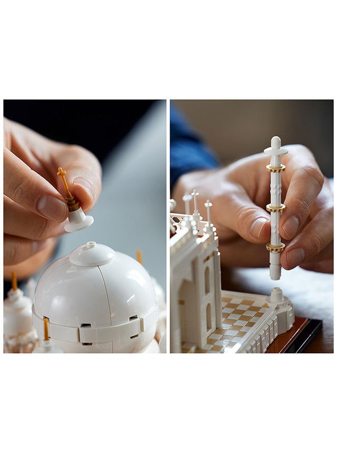 LEGO - 6333038 6333038 Architecture Landmarks Collection Taj Mahal 21056 Building Kit; Collectible Build-And-Display Model For Adults; Super Gift For Lego Fans And Anyone Passionate About India’S Historic Architecture (2,022 Pieces) 18+ years - Image 1
