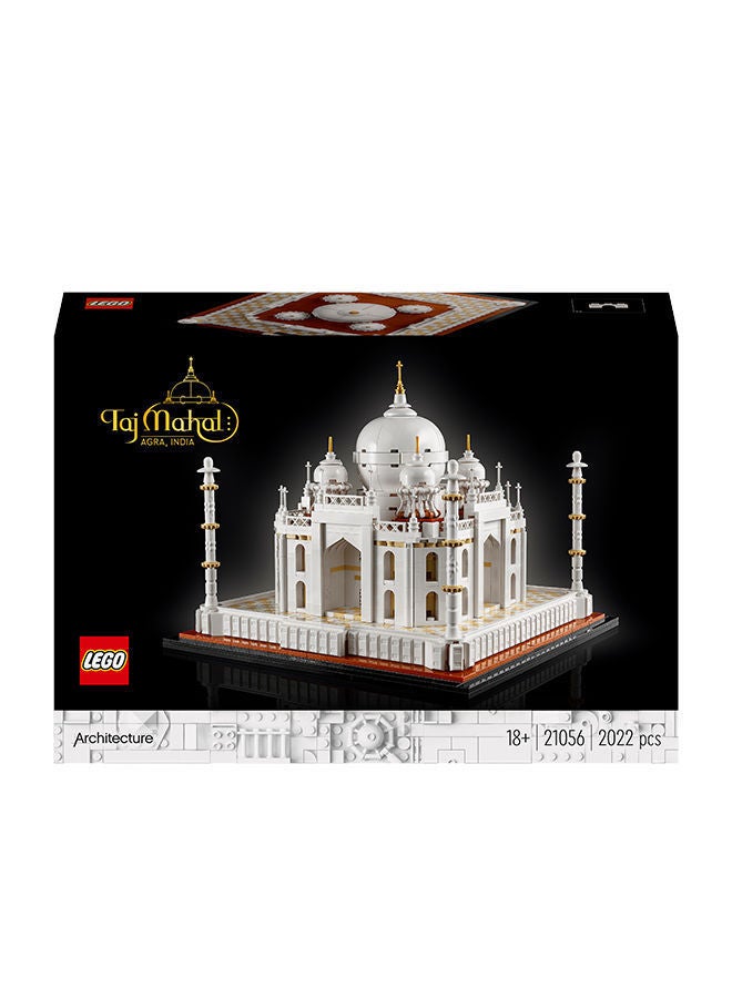 LEGO - 6333038 6333038 Architecture Landmarks Collection Taj Mahal 21056 Building Kit; Collectible Build-And-Display Model For Adults; Super Gift For Lego Fans And Anyone Passionate About India’S Historic Architecture (2,022 Pieces) 18+ years - Image 1