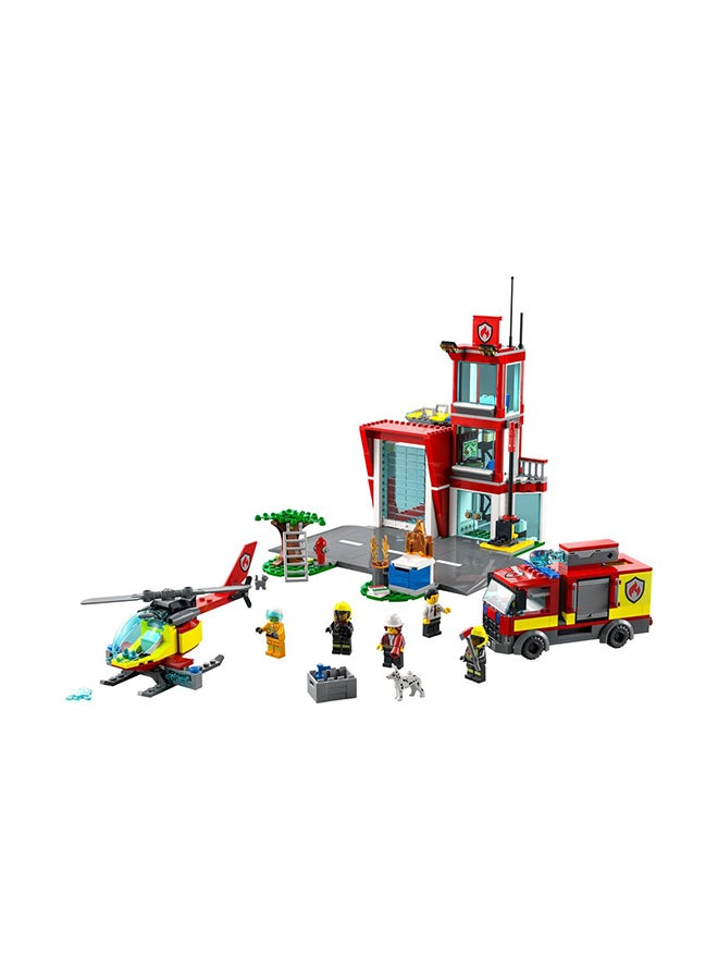 LEGO - 60320 City Fire Station 60320 Building Kit (540 Pieces) 540 6+ Years - Image 1