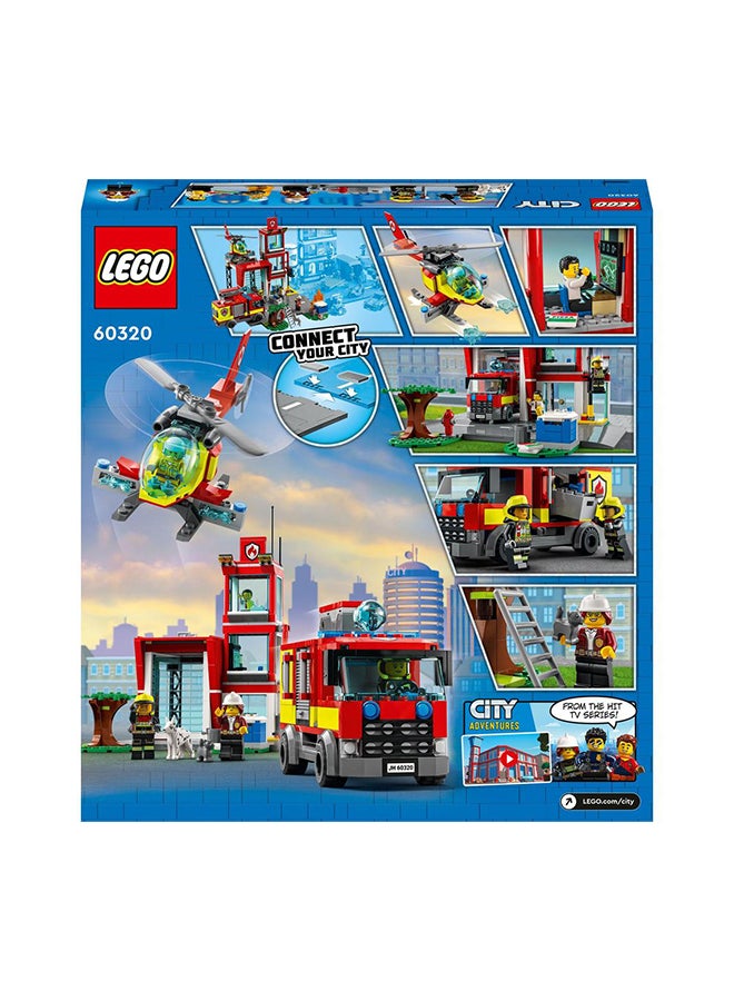 LEGO - 60320 City Fire Station 60320 Building Kit (540 Pieces) 540 6+ Years - Image 1