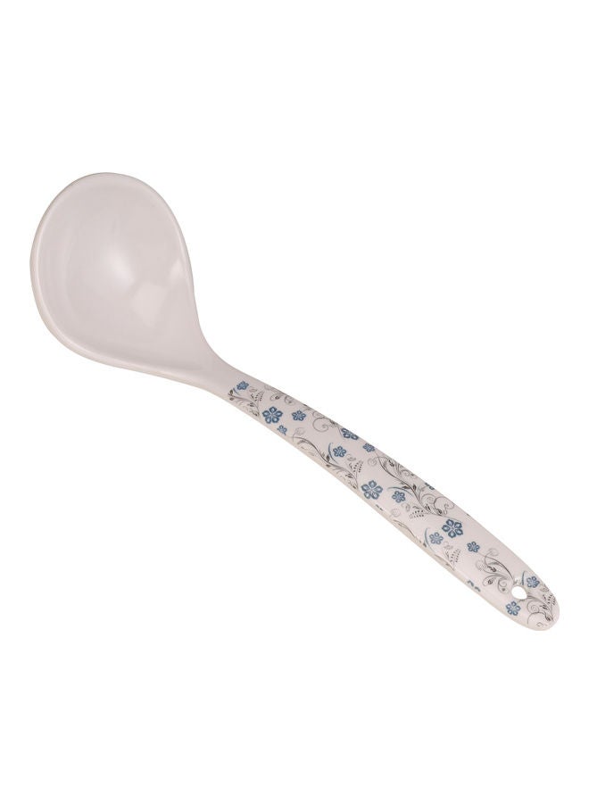 Royalford Melamine Ware Soup Ladle, 9 inch Stirring Spoon RF10618 Food Grade Melamine Serving Spoon Durable & Chip Resistant White 9inch - v1679565759/N53394366A_4