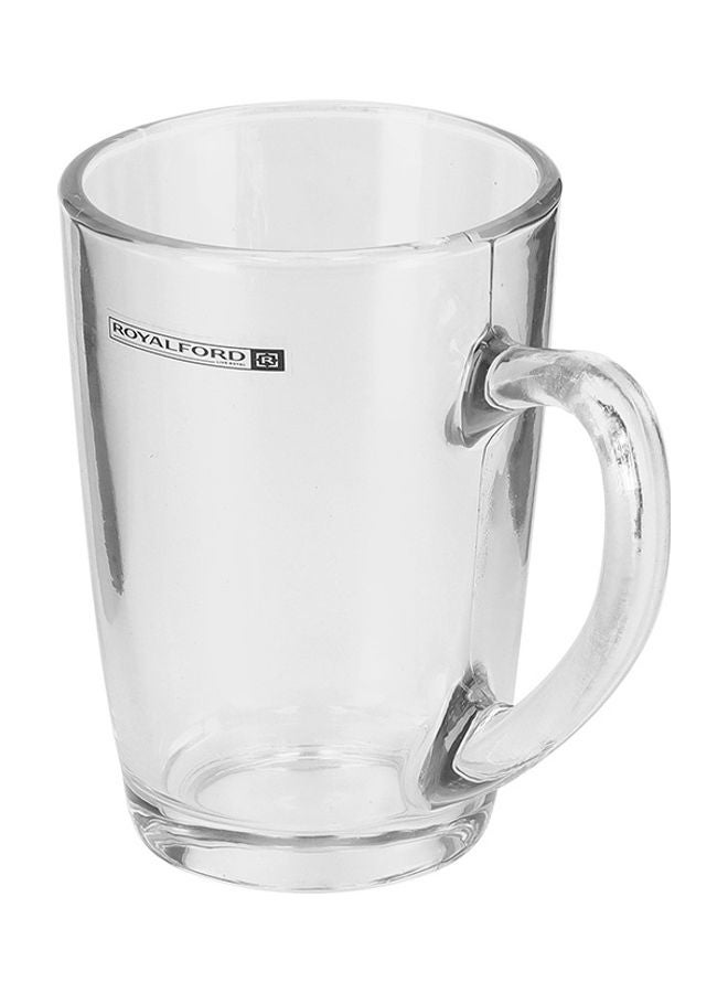 رويال فورد Royalford 200 ML Transparent Glass Tumbler Set- RF11029 Multi-Purpose, Perfect for Hot and Cold Beverages like Tea, Coffee, Water, Juices Lead-Free, Crystal TRANSPARENT Construction Clear 200ml  - Image 2