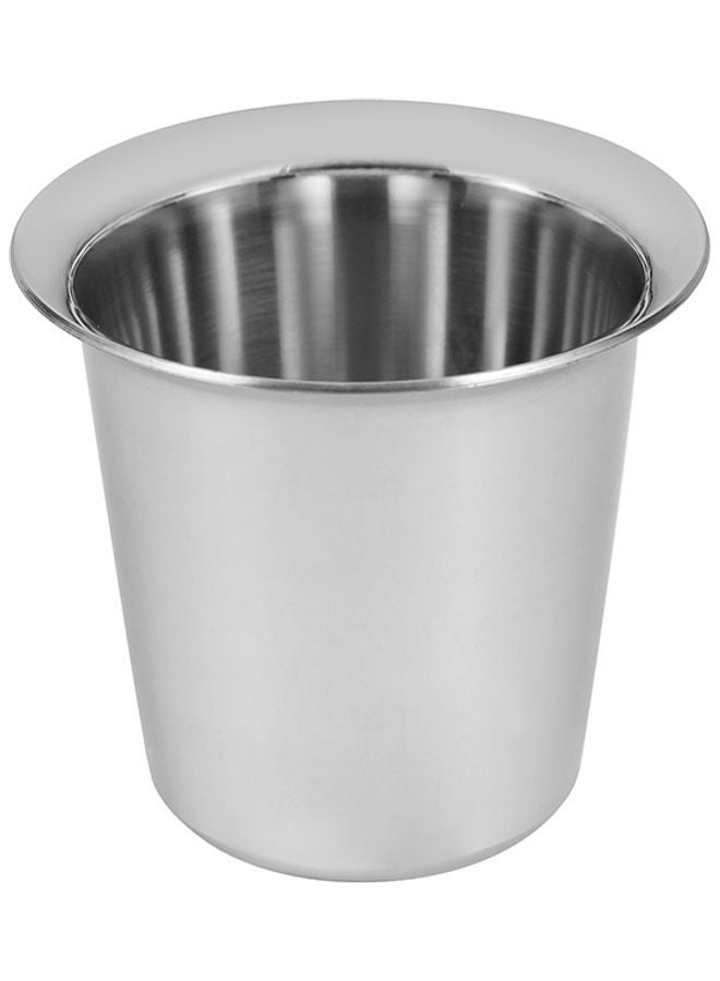 Royalford Stainless Steel Coffee Glass Unbreakable Glass Suitable For Water Milk Juice Tea 100% Food-Grade Bpa-Free Multi-Purpose Glass Silver 7cm - Image 3