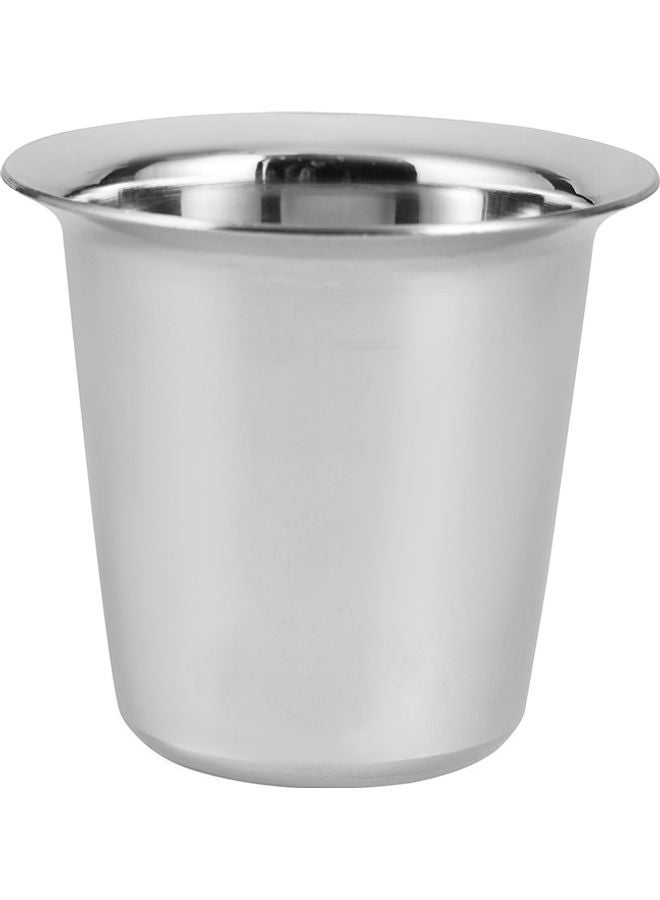 Royalford Stainless Steel Coffee Glass Unbreakable Glass Suitable For Water Milk Juice Tea 100% Food-Grade Bpa-Free Multi-Purpose Glass Silver 7cm - Image 4