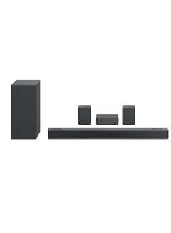 5.1.2 Channel High Res Audio Sound Bar With Dolby Atmos And Surround Speakers S75QR Black