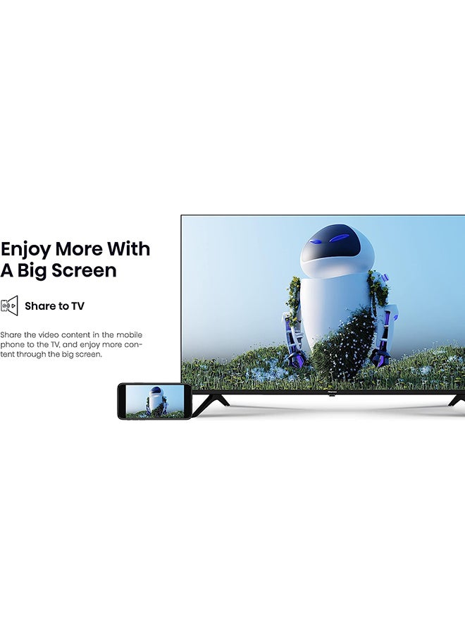 Hisense - A4 Series 32 Inch HD Smart Android TV with DTS Virtual X Game And Sports Modes Chromecast Built-In Alexa Compatibility 32A4H Black - Image 1
