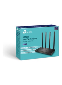 TP-LINK AC1200 Wireless MU-MIMO Gigabit Router Black  - Image 4