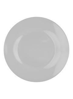 Royalford Melamineware Deep Plate, 10" Dinner/ Serving Plate, RF10856 | Plate with Classic Design | White Round Deep Soup Plate | Ideal for Soup, Desserts, Ice Cream & More White 10inch  - Image 1