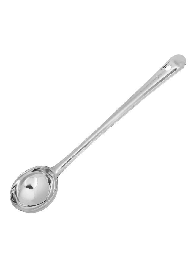 Royalford Stainless Steel Basting Ladle Ideal For Cooking And Serving Food Premium-Quality Ladle Food-Grade Elegant And Lightweight Design Silver 32cm - Image 2