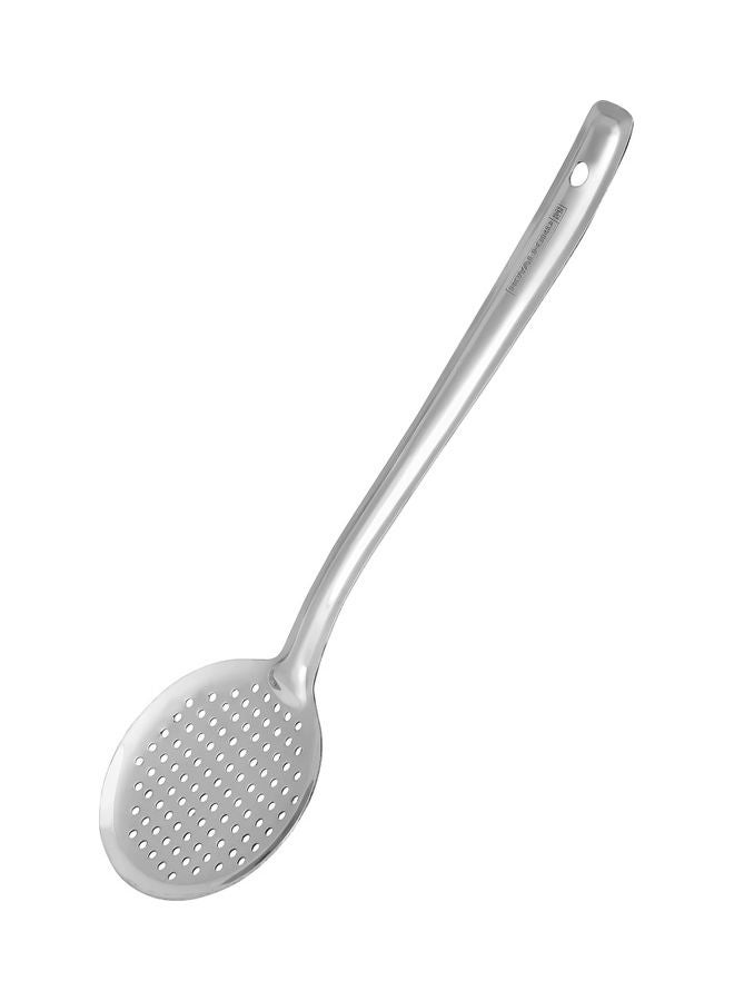 Royalford - Stainless Steel Basting Skimmer Ideal For Cooking And Serving Food Premium-Quality Skimmer Food-Grade Elegant And Lightweight Design Silver 34.5cm - Image 1