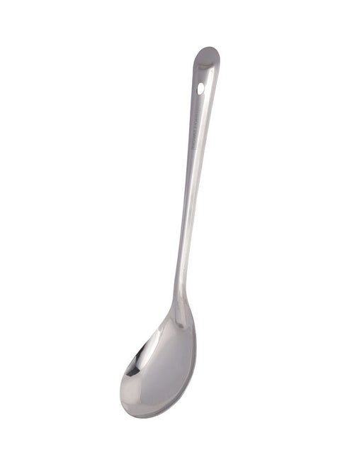 Ss Basting Oval Spoons 20.8Cm Premium Quality Kitchen Tools Silver 19x5.5x2.5cm