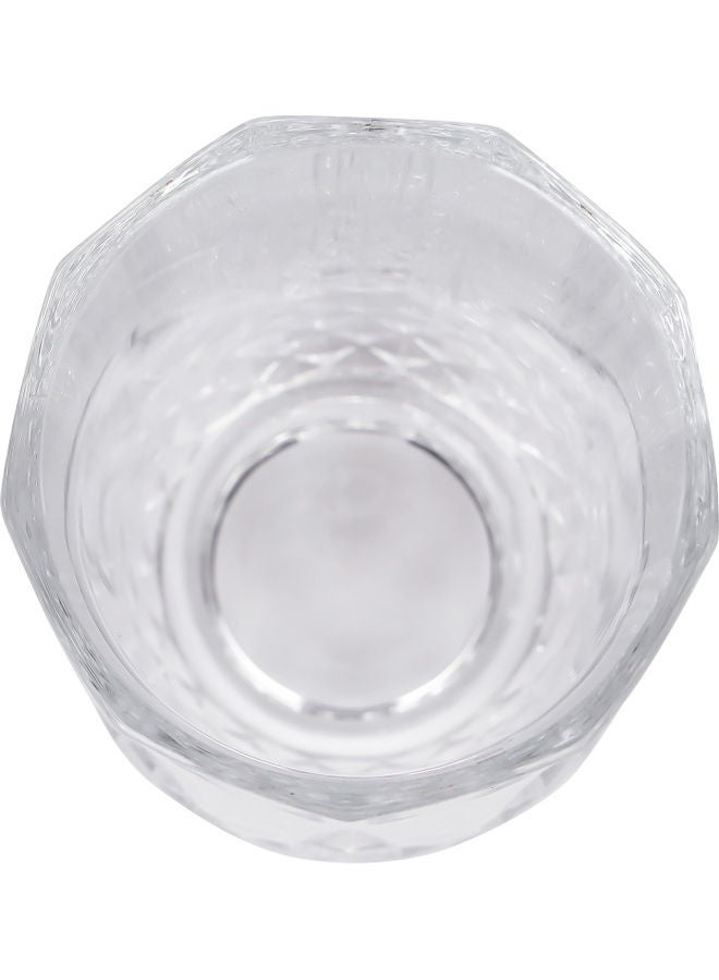 Royalford Royalford 225 ML (7.6 OZ) Transparent Glass Tumbler Set- RF11657 Multi-Purpose, Perfect for Hot and Cold Beverages like Tea, Coffee, Water, Juices Lead-Free Soda Lime Glass Clear  - Image 4