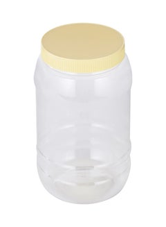 Royalford Royalford Round Airtight PET Jar, RF11226, 2000ml  Set of 4  Transparent Jar for Pulses, Cereals and Spices For Kitchen Organization PET Canister Kitchen Accessories Leak-Proof Lid Assorted Colors  - Image 4
