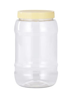 Royalford Royalford Round Airtight PET Jar, RF11226, 2000ml  Set of 4  Transparent Jar for Pulses, Cereals and Spices For Kitchen Organization PET Canister Kitchen Accessories Leak-Proof Lid Assorted Colors  - Image 3