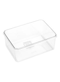 Royalford Transperent Food Container Premium Quality Air-Proof Box With Silicone Sealing Ring Transperent 500 ml  - Image 3