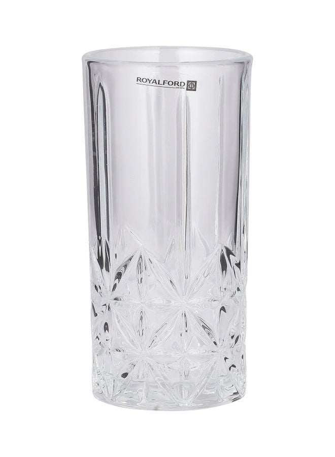 Royalford Royalford 360 ML (12.0 OZ) Transparent Glass Tumbler Set- RF11662 Multi-Purpose, Perfect for Hot and Cold Beverages like Tea, Coffee, Water Clear  - Image 4