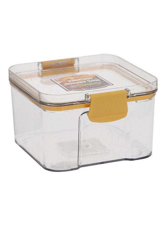 Royalford - 100% Airproof Container Air Tight Container With Silicone Sealing Ring 460Ml TRANSPARENT - Image 1