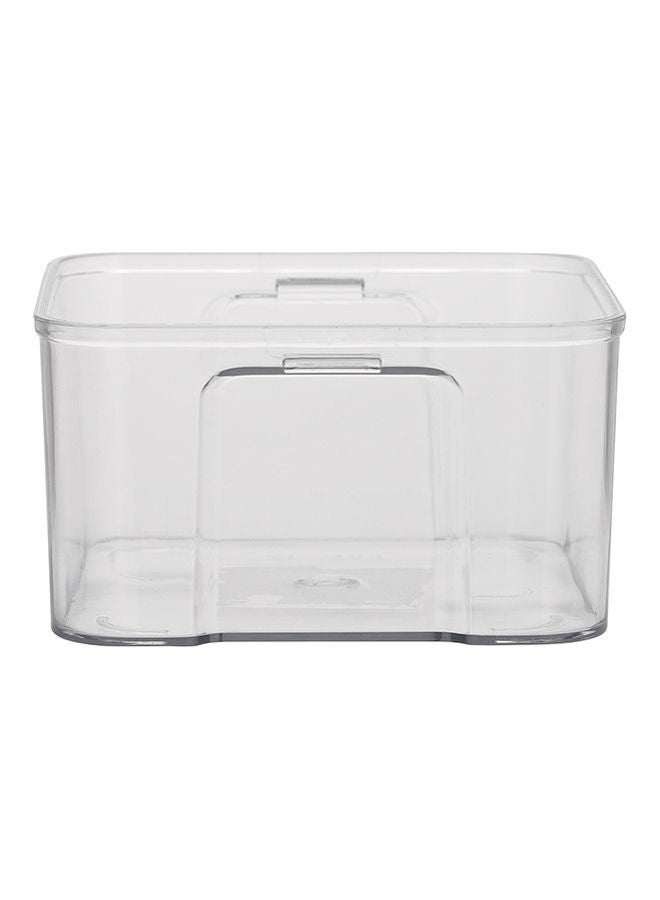 Royalford - 100% Airproof Container Air Tight Container With Silicone Sealing Ring 460Ml TRANSPARENT - Image 1