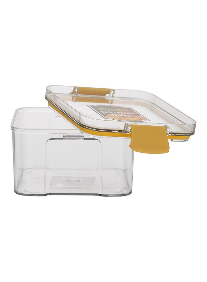 Royalford - 100% Airproof Container Air Tight Container With Silicone Sealing Ring 460Ml TRANSPARENT - Image 1