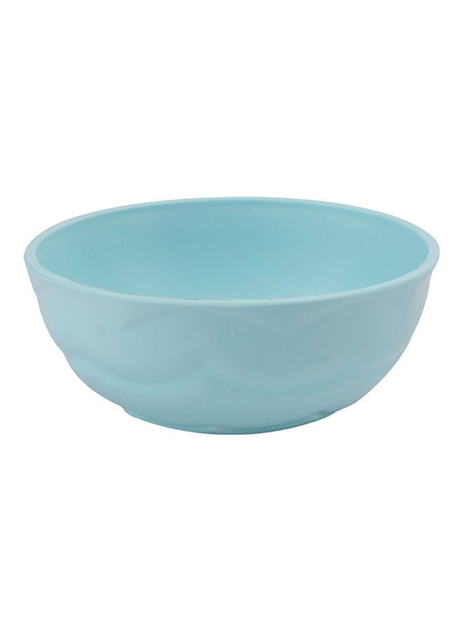 Royalford 6Pcs Round Shape Snack Plate Set Premium Plasticware Assorted Colors Set Assorted Colors  - Image 2