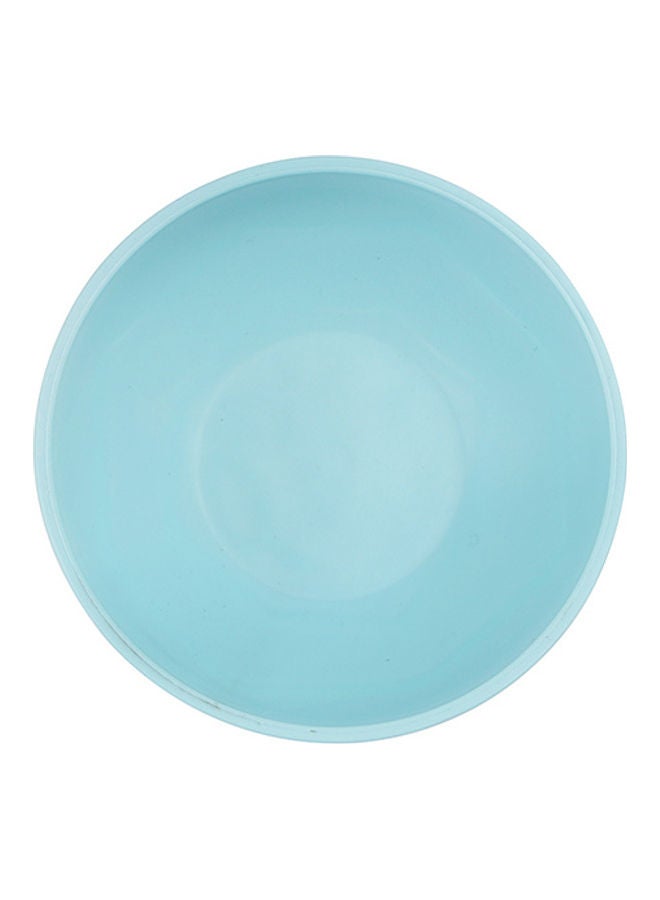 Royalford 6Pcs Round Shape Snack Plate Set Premium Plasticware Assorted Colors Set Assorted Colors  - Image 3