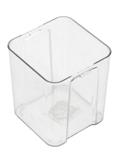 Royalford Royalford 700 ML Square Airtight Container With A Lid-RF11258 Plastic Container With A Silicone Sealing Ring Fitted Lid Transparent TRANSPARENT  - Image 3
