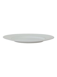 Royalford Royalford Velvett Collection 8" Stella White Quarter Plate- RF11753 Premium-Quality Opalware, Light-Weight and Food-Grade Plate with Elegant Hexagonal White 8inch  - Image 2