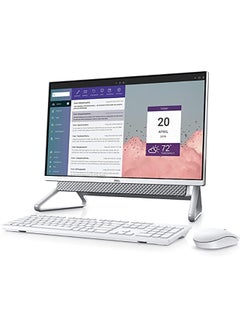 DELL Inspiron 5400 AIO Desktop With 23.8-Inch Display, Core i5-1135G7 Processor/8GB RAM/512GB SSD + 1TB HDD/Intel UHD Graphics/Windows 11 Home English SILVER  - Image 3