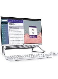 DELL Inspiron 5400 AIO Desktop With 23.8-Inch Display, Core i5-1135G7 Processor/8GB RAM/512GB SSD + 1TB HDD/Intel UHD Graphics/Windows 11 Home English SILVER  - Image 4