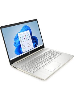 إتش بي كمبيوتر محمول 15s-fq5050ne بشاشة FHD مقاس 15.6 بوصة ومعالج Core i5 وذاكرة وصول عشوائي 8 جيجابايت ومحرك أقراص SSD سعة 512 جيجابايت وبطاقة رسومات Intel Iris Xe ونظام تشغيل Windows 11 وماوس لاسلكي 150 وحقيبة ظهر Prelude مقاس 15.6 بوصة  - Image 3