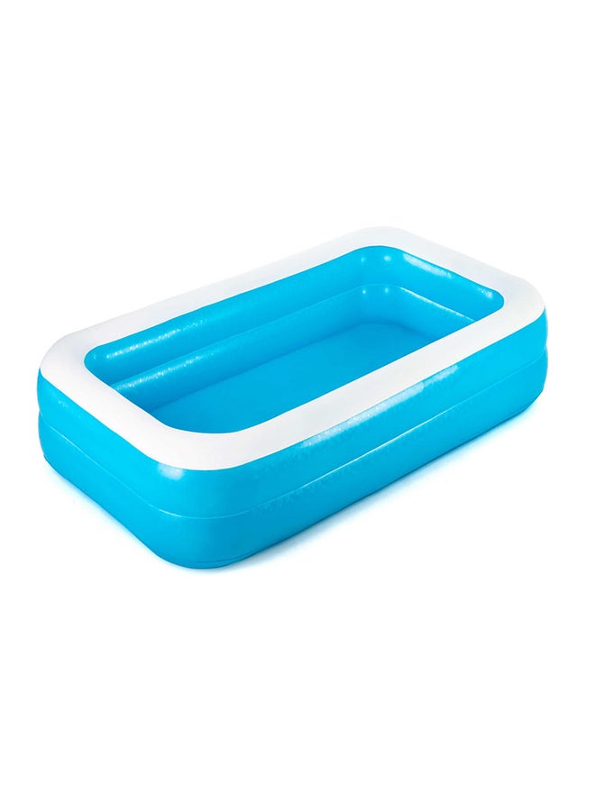 Bestway Blue Rectangular Family Pool 2654150 3.05x1.83x46cm 3.05x1.83x46cm - Image 4