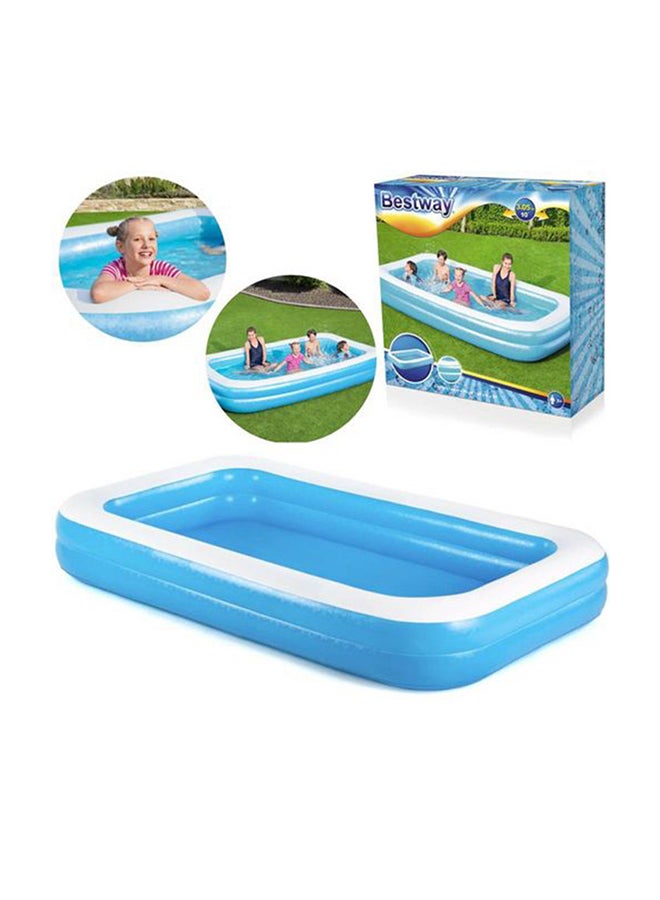 Blue Rectangular Family Pool 2654150 3.05x1.83x46cm - v1679640887/N11008649A_14