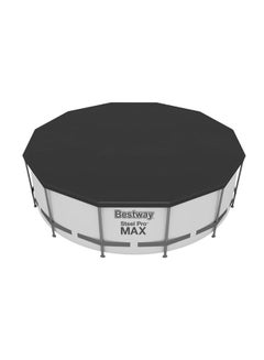 Bestway Steel Pro Frame Pool Set(Pool Filter Pump Ladder Ground Cloth Cover) 2656420 366x122cm  - Image 4