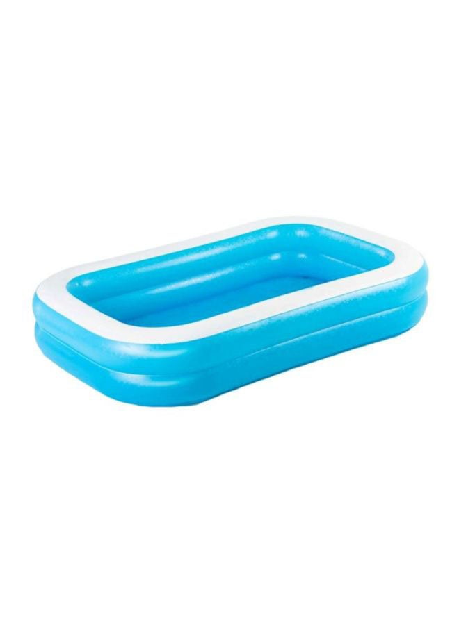 Bestway - Blue Rectangular Pool 2654346 201x1.50x51cm - Image 1