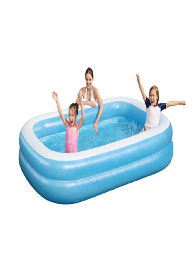 Bestway - Blue Rectangular Pool 2654346 201x1.50x51cm - Image 1