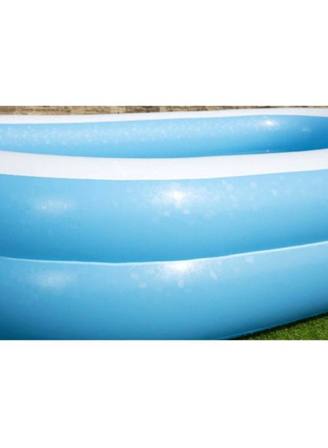 Bestway - Blue Rectangular Pool 2654346 201x1.50x51cm - Image 1