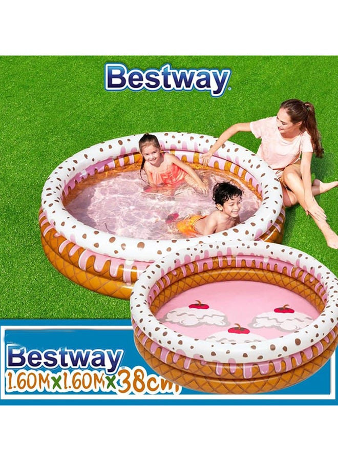 Bestway - Sundae Funday Kiddie Pool 2651144 160x38cm - Image 1