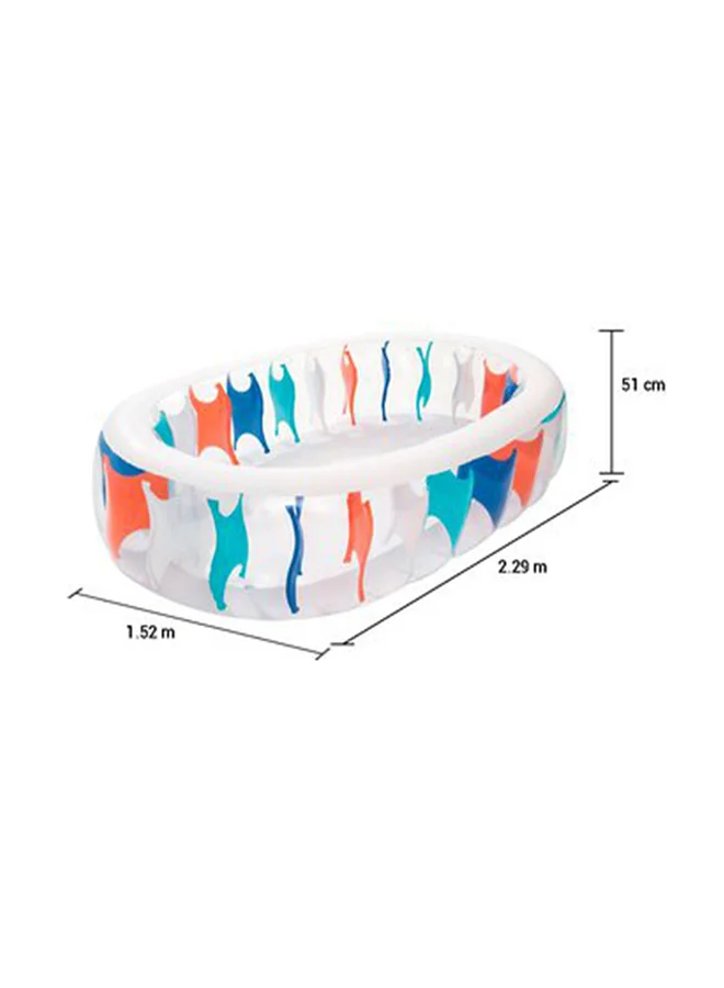 Bestway Elliptic Pool 2654066 2.29mx1.52mx51cm