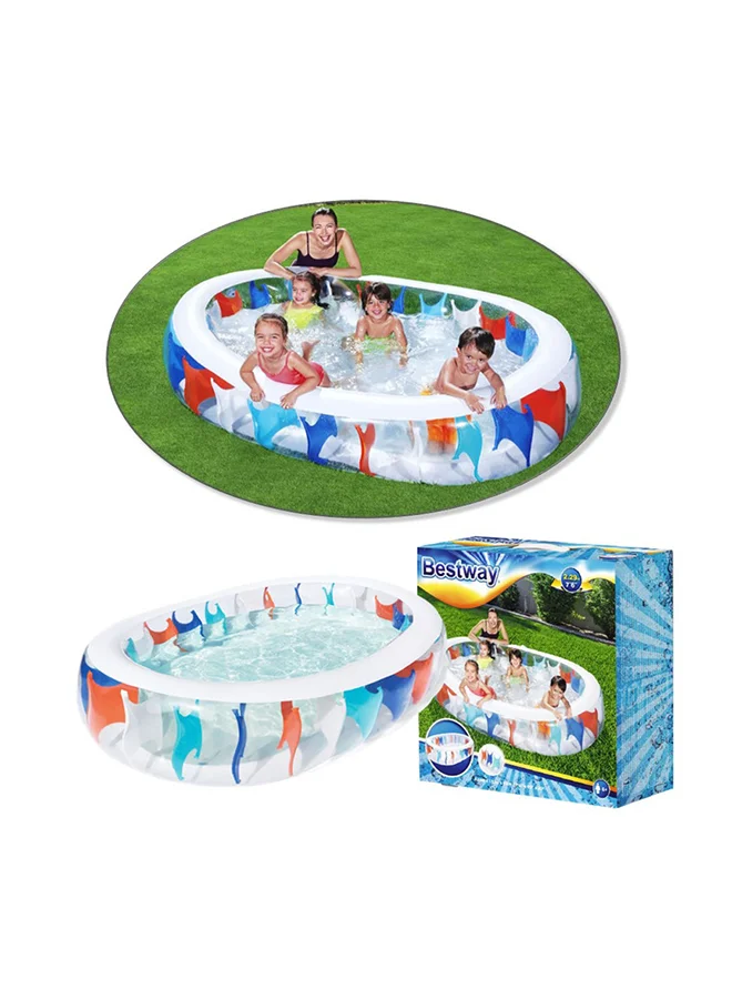 Bestway Elliptic Pool 2654066 2.29mx1.52mx51cm