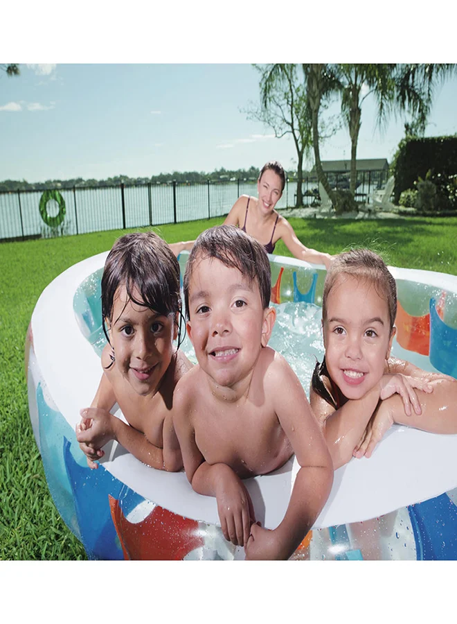 Bestway Elliptic Pool 2654066 2.29mx1.52mx51cm