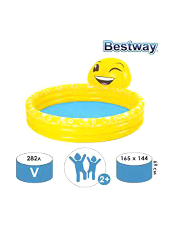 بست واي Summer Smiles Sprayer Pool 2653081 165x144x69cm 165x144x69cm