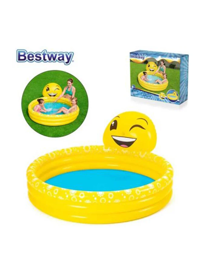 بست واي Summer Smiles Sprayer Pool 2653081 165x144x69cm 165x144x69cm
