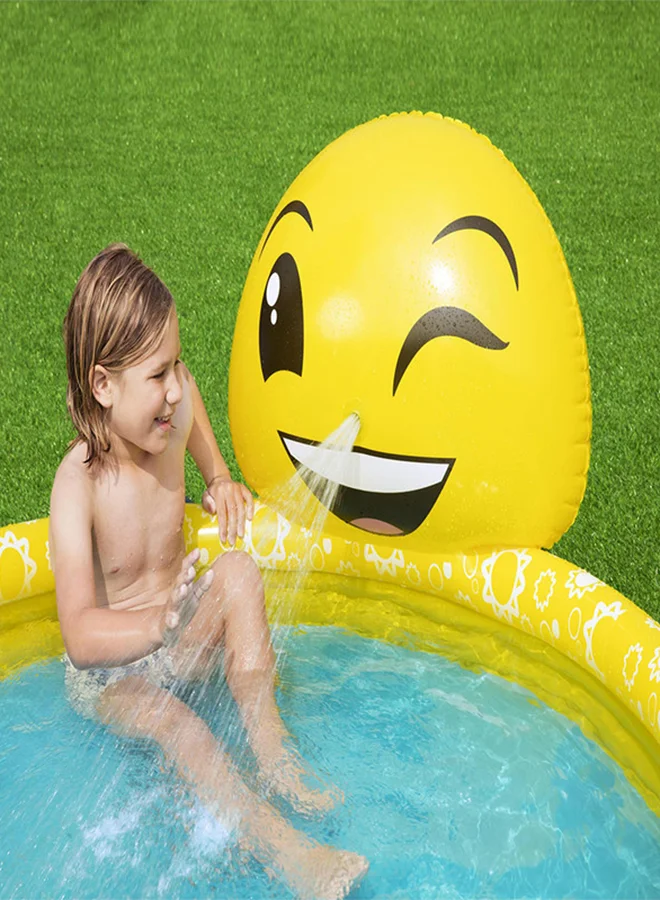 بست واي Summer Smiles Sprayer Pool 2653081 165x144x69cm 165x144x69cm